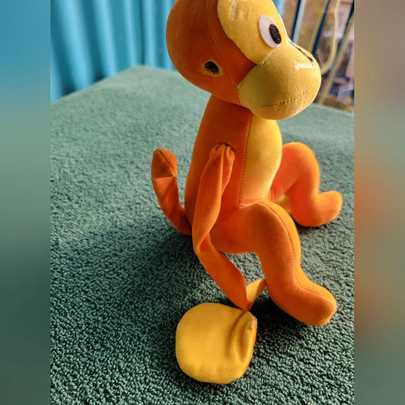Vintage Dream Pet Orange and  Yellow Monkey - Picture 4 of 13